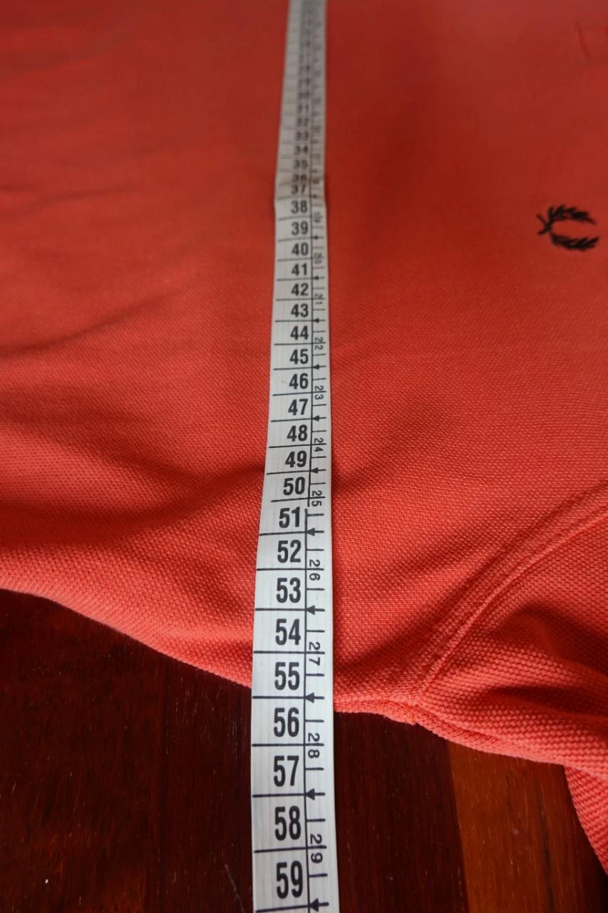 Polo Fred Perry laranja tamanho GG – photo 10